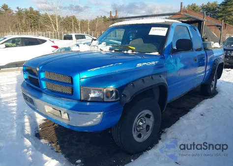 1998 Dodge Ram 1500 St from USA, damaged, VIN 3B7HF13Y2WG221094